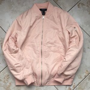 Forever 21 light pink puffy jacket